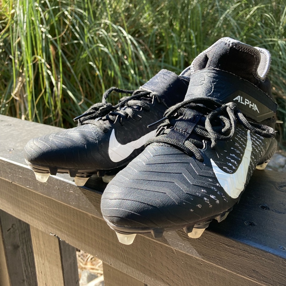 Nike Alpha Menace Pro BLACK Size 10.5